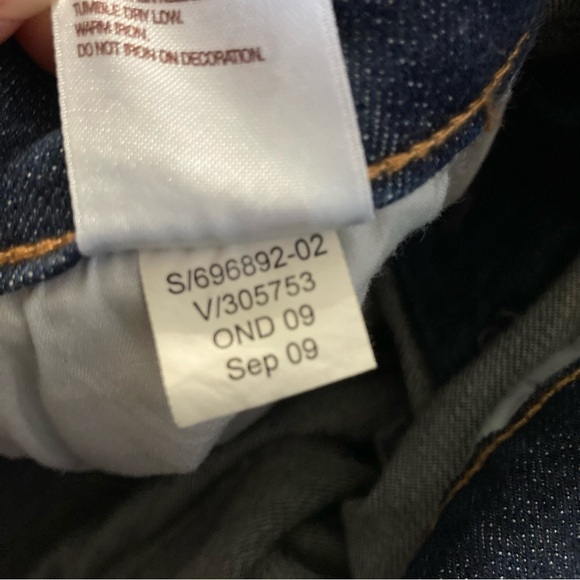 Old Navy Dark Wash The Diva Bootcut Denim Jeans Light Stretch LowMid Rise Size 6 - Picture 5 of 11